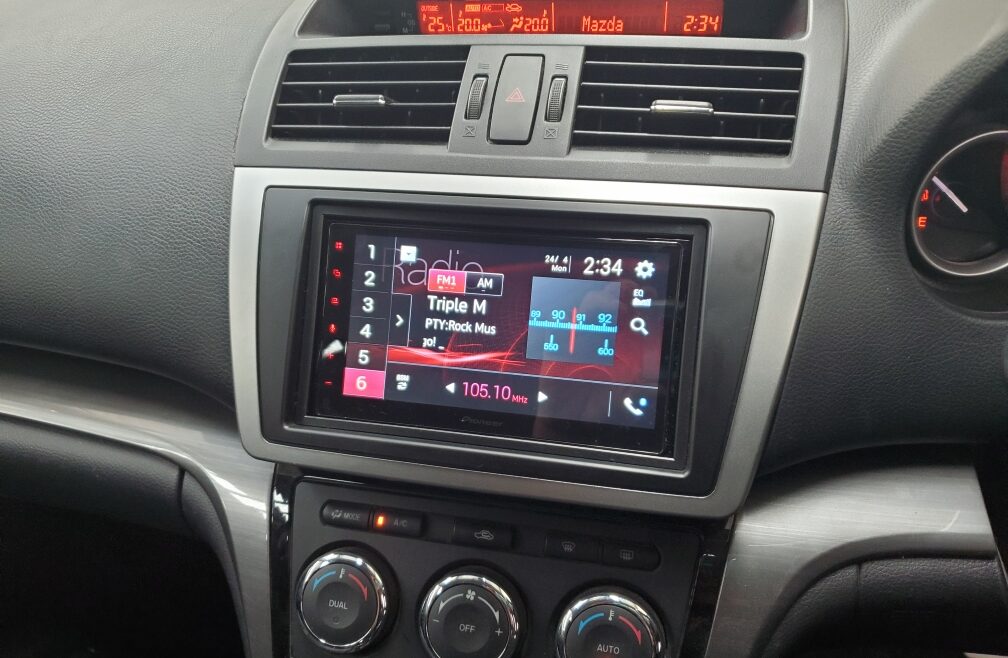 Mazda 6 Head Unit Installation - Car Audio & Visual Melbourne | Tower Audio